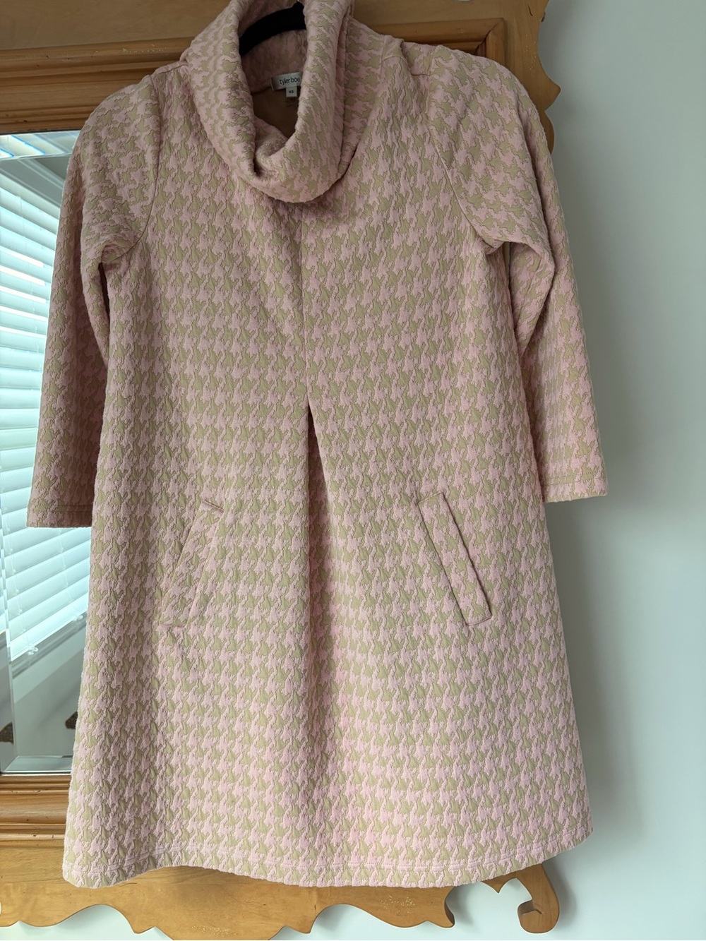 Tyler Boe KIM houndstooth dress